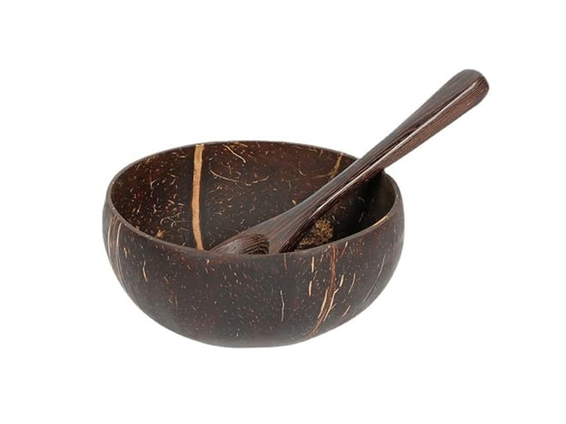 20 Inch Dough Bowl Oval Customised Coconut Bowls Flat Bottom Custom Logo