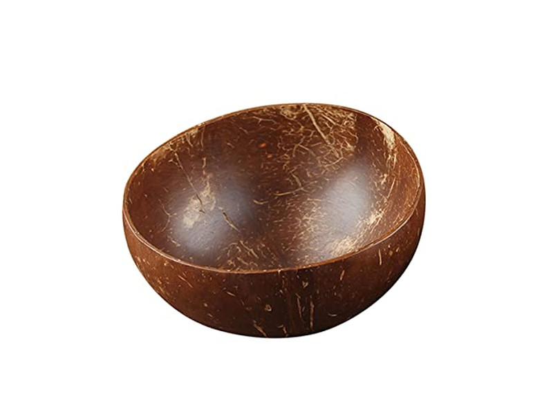 Coconut Shel With Lid Wooden Spoon And Bowl Acai Bowls Spoons Big Salad 10 Pack