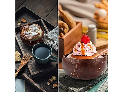 Wholesale Scented Candles Smokeless Vintage Wooden Fruit Bowl