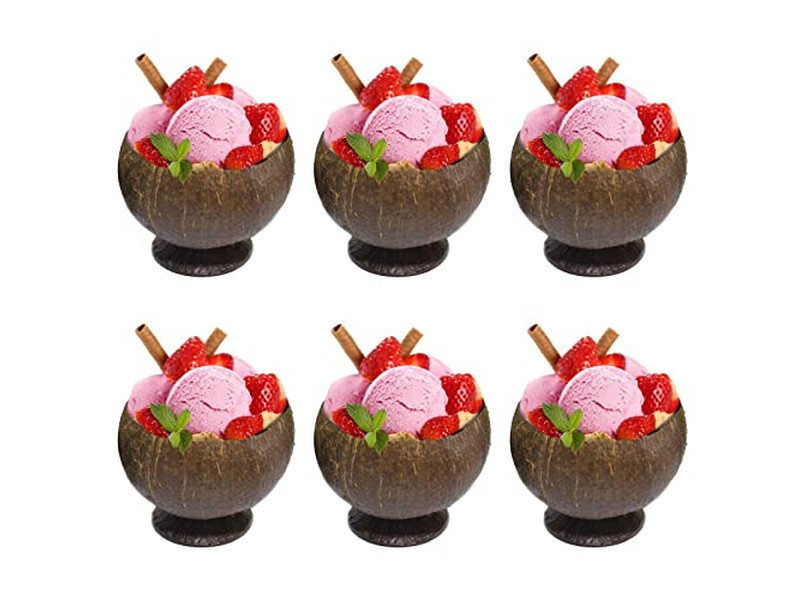 20 Inch Wood Bowl Dough Rising White Rattan Bali Natural Small Wooden