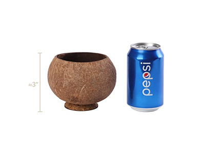 20 Inch Wood Bowl Dough Rising White Rattan Bali Natural Small Wooden