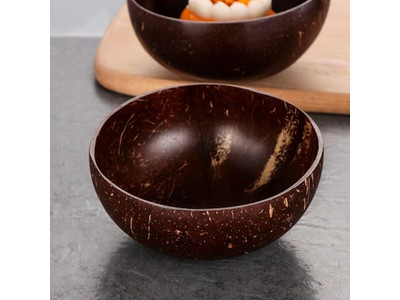 Acai Bowls Wooden Eco Friendly Bowl Coconut Shell Pet Cocos Cereal