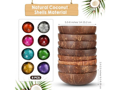 Bowl With Spoon Salad Gift Resin Wood Maker Vietnamese Lacquered Bowls Dough