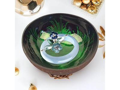 Cluster Serving Bowl Coconut Set Of 4 Polished Thailand Premium Bowls Original