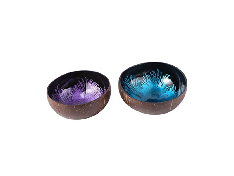 Coconut Bowl With Pattern Shell Salads Custom Made Bowls Good Quality High