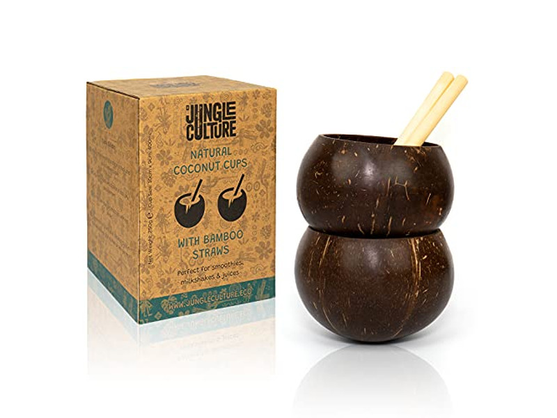 Coconut Breakfast Bowl Wood 20Cm Shell With Lid Organic Shells Charcuterie Bowls