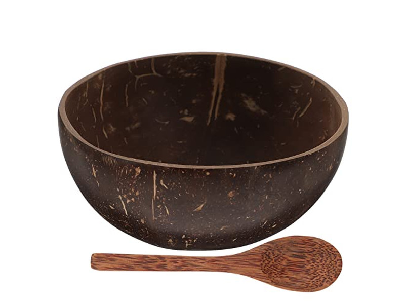 Coconut Crab Wooden Decor Craft Using Shell Cheap Candle Bowl