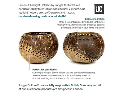 Coconut Mixing Bowl Small Hand-Carved Bowls Natural Wood Organic Kids