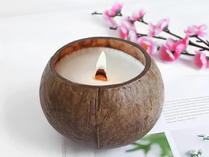 Scented Coconut Ambiance Set