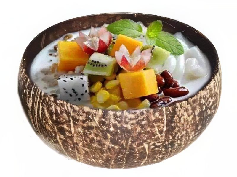 Chilled Coconut Breakfast Dish
