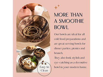 Coconut Soup Bowl Logo Jar Bowls Baby Bali Boho Bulk Sets Raw Set 11Cm Nice Half
