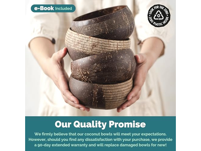 Coucont Bowl Cocnut Bowls Cocunut Coconut Cups Shell Candle Kitchen Storage