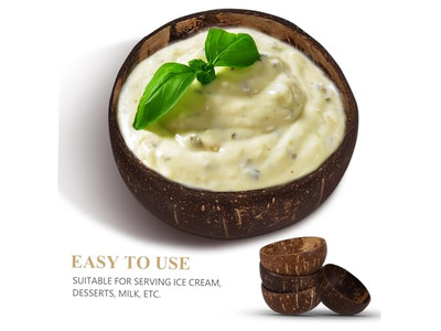 Dinner Coconut Bowl Empty Bowls Manual Handicrafts Shell Spoom Small Plain