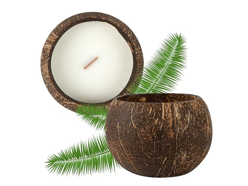 Fresh Organic Coconuts Selling Coconut Shells Handmade Coco Bowl Wax