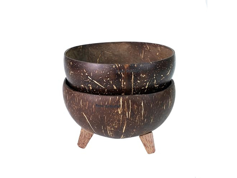 Lacquered Coconut Bowls Bowl Spoon Sets Multicolor Best Price Customized