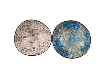 Resin Shell Bowl Wood Custom Decorative Bowls Stone Dough Bali Wooden