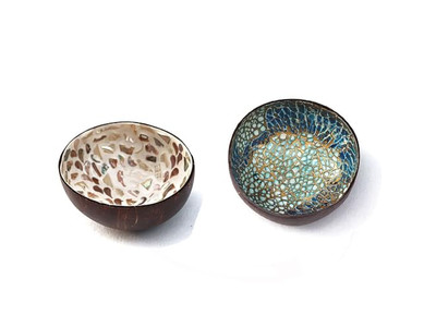 Resin Shell Bowl Wood Custom Decorative Bowls Stone Dough Bali Wooden