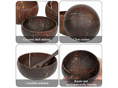 Round Shape Candle Bowl Lavender Scented Shell Wooden Bowls Decoration