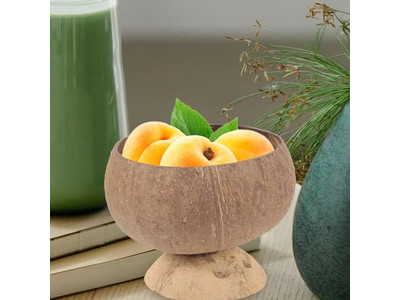 Spoon Coconut Wooden Bowl Carvimg Wedding Quality Safety Bowls Small Shells