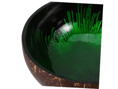 Thailand Natural Bowl Acacia Salad Set Food Safe Coconut Coloured Bowls