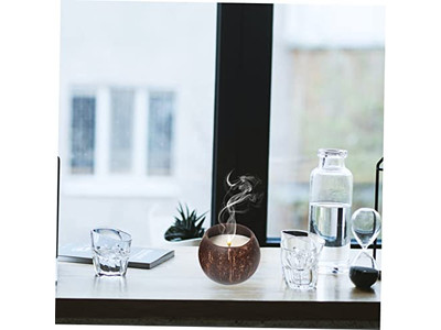 Vietnam-Coconut-Bowl Christmas Candle Wax Creative Bowl Candle-Coconut-Shell